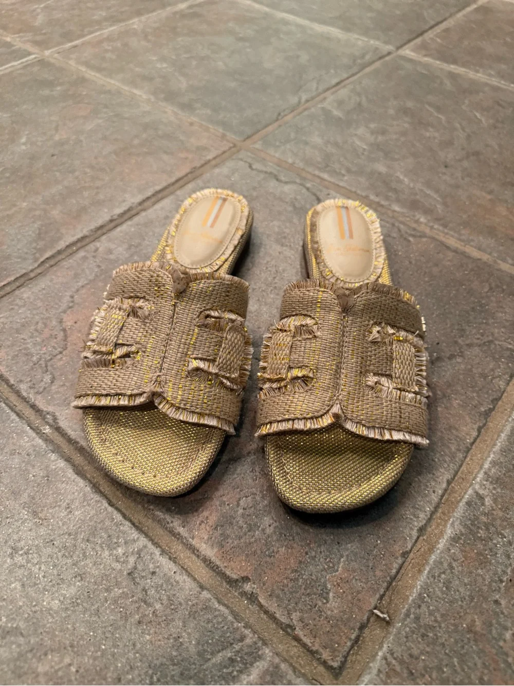 Size 6 -Sam Edelman Bay Fray Slide Sandal. Original $120 - selling for $25 - Picture 5 of 5